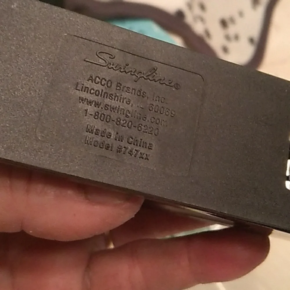 Vintage Swingline  STAPLER 747 Metal Stapler Black